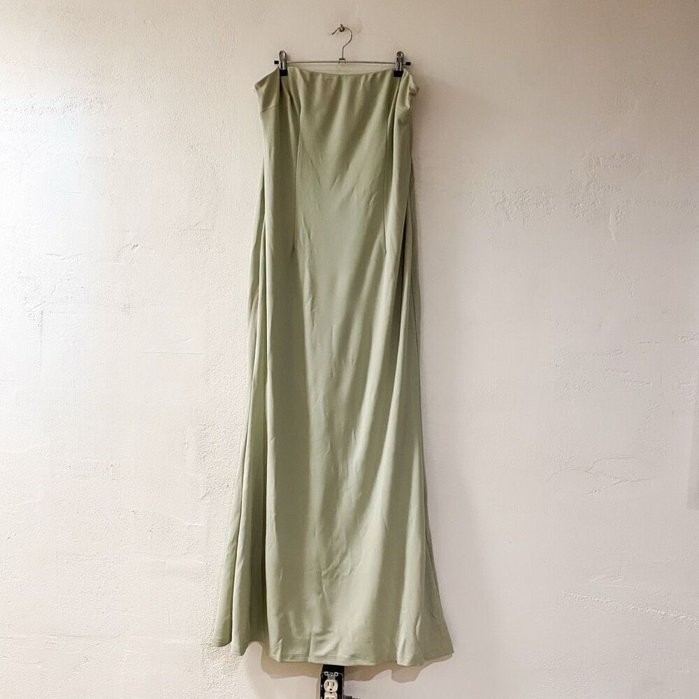 Katie May Mary Kate Strapless Gown in Sage Green XXL - Picture 2 of 12